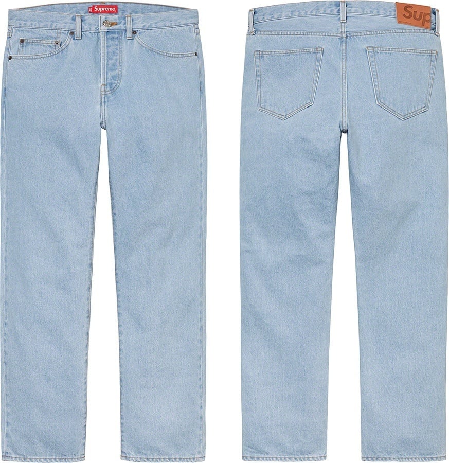 Stone Washed Slim Jean
